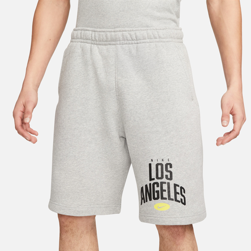 Nike Mens  Club City Shorts In Grey/black