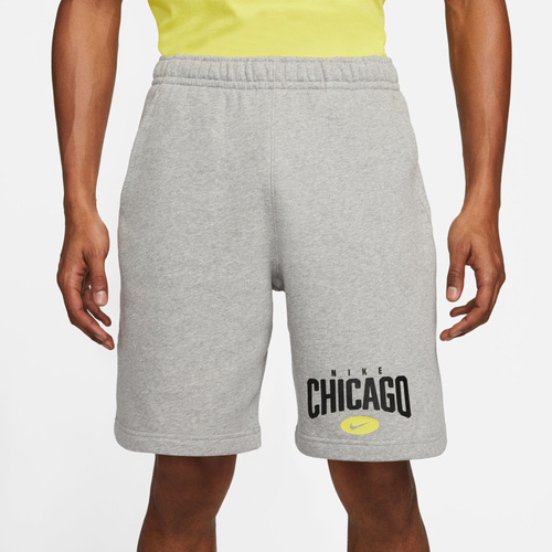 

Nike Mens Nike Club City Shorts - Mens Black/Grey Size M