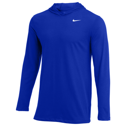 

Nike Mens Nike Team L/S Hoodie T-Shirt - Mens Game Royal/White Size S