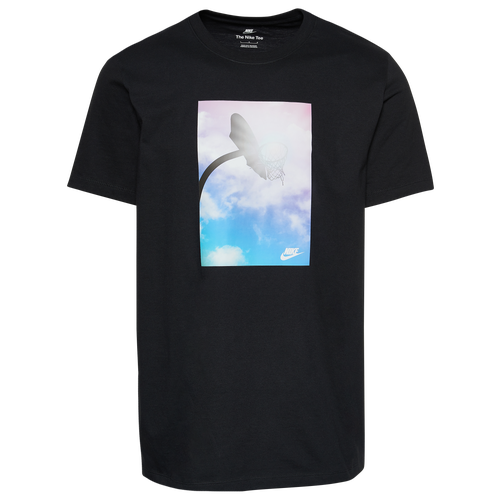 

Nike Mens Nike Basketball Bliss Photo T-Shirt - Mens Black/White Size XL