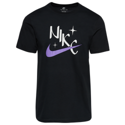 Men's - Nike SPC Wave T-Shirt - Black/Purple