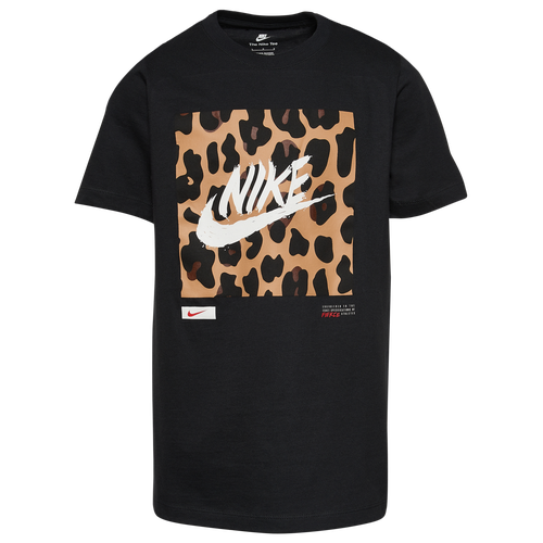 

Boys Nike Nike Tunnel Walk T-Shirt - Boys' Grade School Black Size L