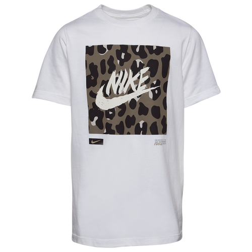 

Boys Nike Nike Tunnel Walk T-Shirt - Boys' Grade School White Size L