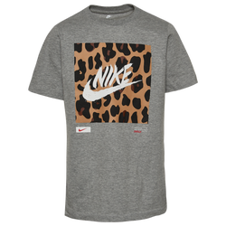 Girls' Grade School - Nike Tunnel Walk T-Shirt - Dark Grey Heather