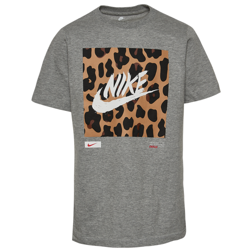 

Boys Nike Nike Tunnel Walk T-Shirt - Boys' Grade School Dark Gray Heather Size XS