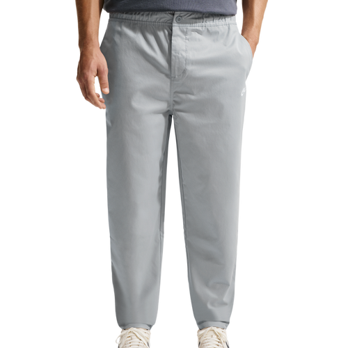 Nike Club Woven Tapered Pants - Nike Lt Smoke Grey/White