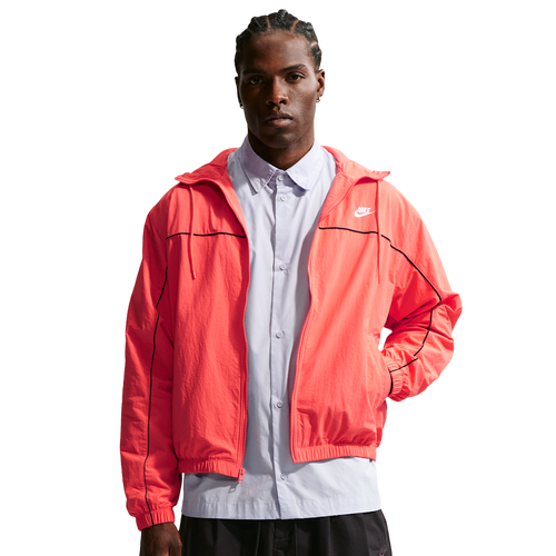  - Nike Club Athlete HD Jacket - Magic Ember/University Red Black