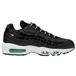 Men's - Nike Air Max 95 - Black/Flash Crimson/Kinetic Green