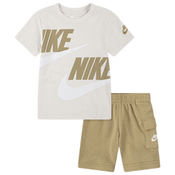 Boys' Toddler - Nike NSW Cargo Shorts Set - Tan/Parachute Beige