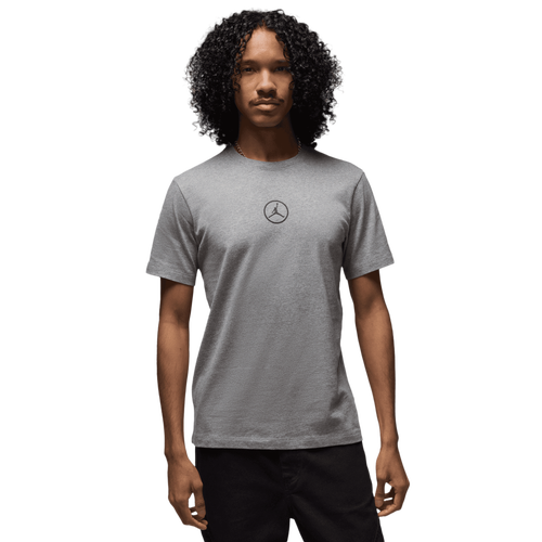 Jordan Flight Essentials Cotton Graphic T-shirt In Blue