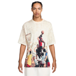 Men's - Jordan Air 85 Graphic Crew - Sail/Red