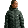 Nike All Day Play Mid Thigh Puffer - Nike Camo Green/White