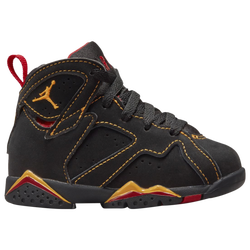 Boys' Toddler - Jordan Retro 7 - Black/Orange/Red