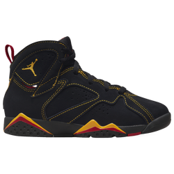 Boys' Preschool - Jordan Retro 7 - Black/Orange/Red