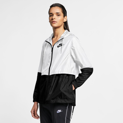 Women's - Nike Essential Woven Jacket - White/Black