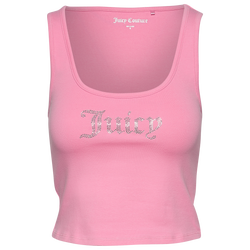Women's - Juicy Couture Bling Tank - Hot Pink