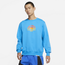 Nike Standard Issue Graphic Crew - Men's Laser Blue/Pale Ivory