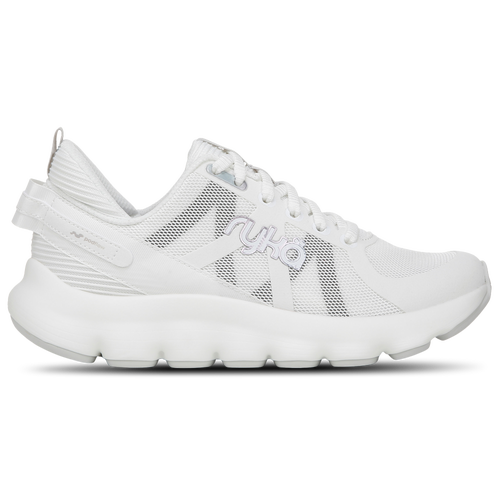 Ryka Women's Podflow Lace Up Walking Sneakers In White Alyssum