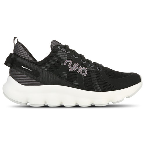Ryka Women's Podflow Lace Up Walking Sneakers In Black