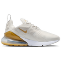 Nike Air Max 270 - Nike White/Mtlc Gold Lt Bone