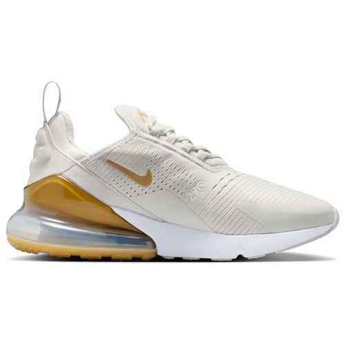  - Nike Air Max 270 - Lt Bone/Mtlc Gold White