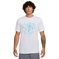 Men's - Nike Dri-Fit Island Jam T-Shirt - White/Multi