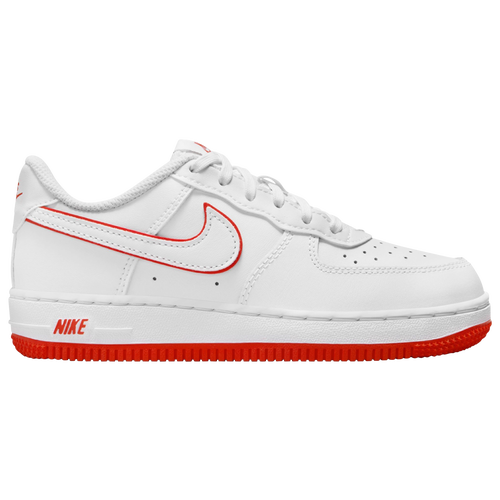 

Nike Girls Nike Air Force 1 Low - Girls' Preschool Basketball Shoes Picante Red/White/White Size 3.0