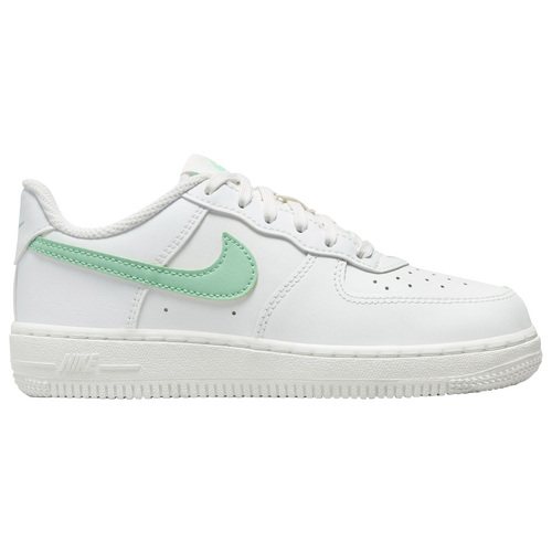 

Girls Preschool Nike Nike Air Force 1 Low - Girls' Preschool Shoe Summit White/Emerald Rise Size 11.0