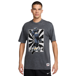 Men's - Nike M90 IYKYK Fitness T-Shirt - Anthracite/Black