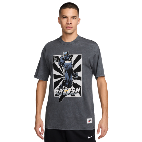 MENS - Nike M90 IYKYK Fitness T-Shirt - Anthracite/Black