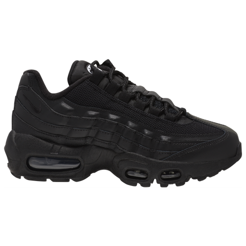 Nike Air Max 95 Recraft "triple Black" Sneakers In Black/black/black