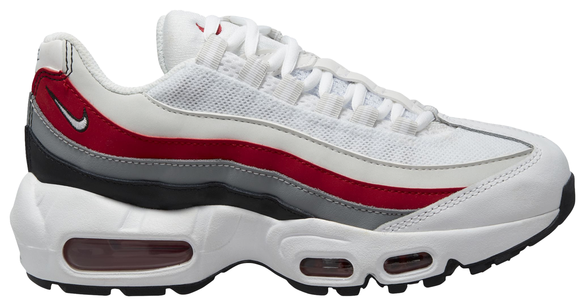 Nike air max 95 white footlocker best sale