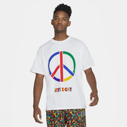 Men's - Nike Gel Playground T-Shirt - White/Multi