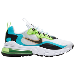 Boys' Grade School - Nike Air Max 270 React - Oracle Aqua/Black/Ghost Green