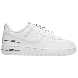 Boys' Preschool - Nike Air Force 1 Low - White/White/Black