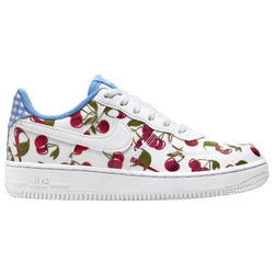 Pre-school - Nike Air Force 1 Low - White/White/University Blue