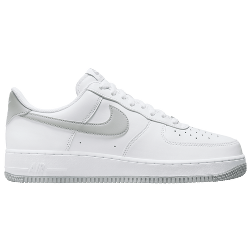 

Nike Mens Nike Air Force 1 Low '07 - Mens Basketball Shoes White/Grey Size 7.5