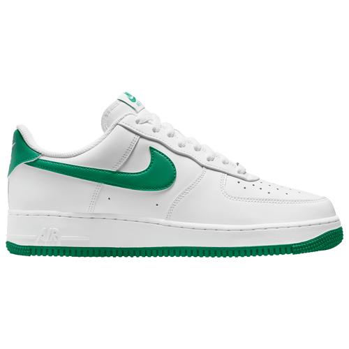 

Nike Mens Nike Air Force 1 Low '07 - Mens Basketball Shoes Green/White Size 11.0