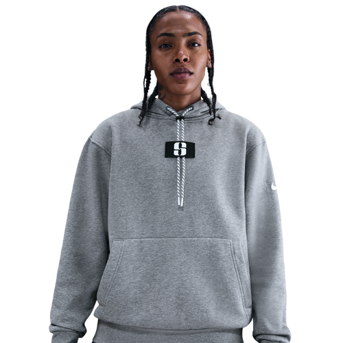 Nike Womens  Sabrina Hoodie In Gray