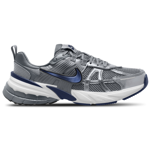 

Nike Mens Nike V2K Run - Mens Running Shoes Midnight Navy/Cool Grey/Wolf Grey Size 10.0