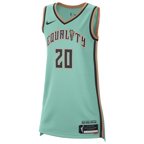 

Nike Womens New York Liberty Nike Liberty Victory Jersey - Womens Mint Size S