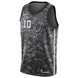 Men's - Nike NBA City Edition Swingman Jersey - Black/Gray