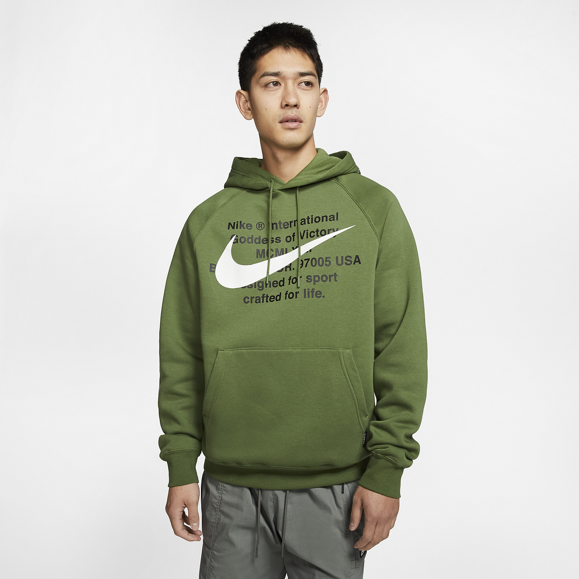 nike swoosh pullover hoodie