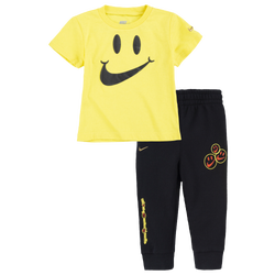 Boys' Infant - Nike Jogger Set - Black/Yellow