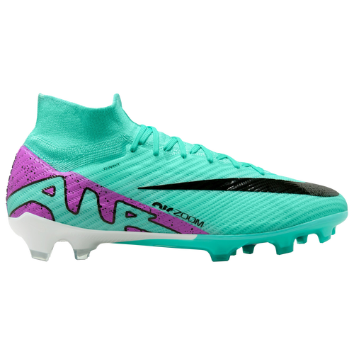 Shop Nike Mens  Zoom Superfly 9 Elite Fg In Teal/pink