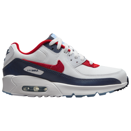 Nike Air Max 90  - Nike White/Red Navy
