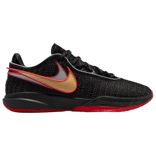 

Nike Mens Nike Lebron XX - Mens Basketball Shoes Black/Red/Black Size 08.0
