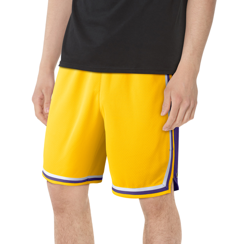 

Nike Mens Nike Lakers Swingman Shorts - Mens Amarillo/Field Purple Size S