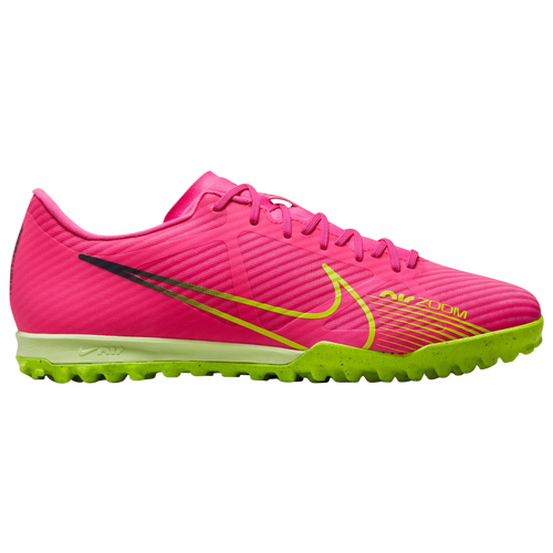

Nike Mens Nike Zoom Vapor 15 Academy TF - Mens Soccer Shoes Pink Blast/Volt/Gridiron Size 10.0