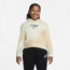 Nike FT Pullover Hoodie - Girls' Grade School Yellow/Black